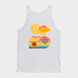 I love you Tank Top